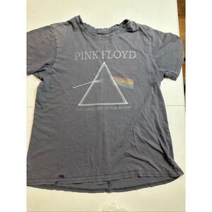 Pink Floyd Womens The Dark Side of the Moon Tour Concert Band T-Shirt Gray Small